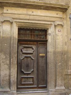 entrance door