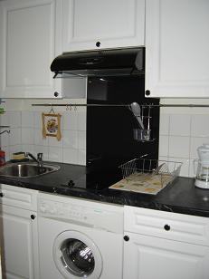 sight of the little kitchen